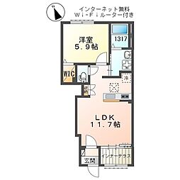 セイクレストＢ 2階/105