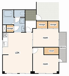 ハイツ渚 1階/101