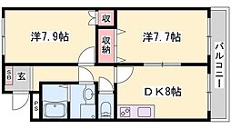 ラルーナ 2階/201