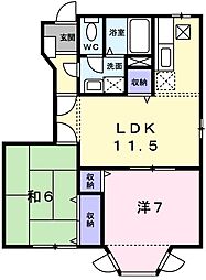 アパルトマンあゆみ　Ｂ 1階