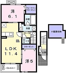 KibouS 2LDKの間取図画像