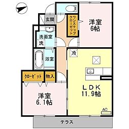 セジュール小川 1階