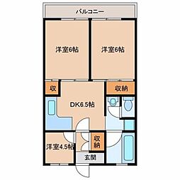 レジデンス飾磨 2階/2-C