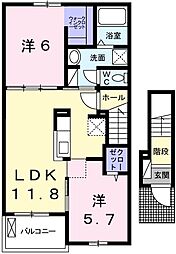 Ｈ・Ｔミニョン姫路 2階/202