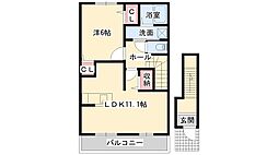 アバンツァート東浜II 2階/201