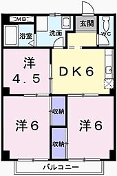 パルネット輝 2階/202