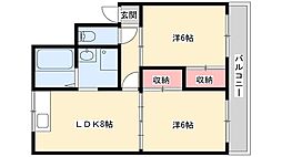 中村ハイツ 2階