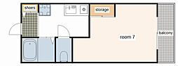 villa coco 2階/203