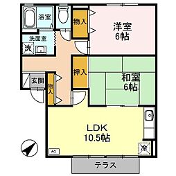 ラ・ヴィーダー B 2階/105