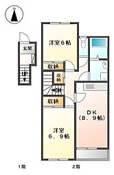 セピアハウスたつの日山 2階