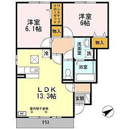 セジュール国分寺 1階/101