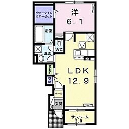 クレール参番館 1階