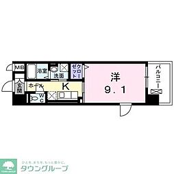 間取図画像 1K