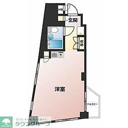 フローラルライフ三ッ境 ワンルームの間取図画像