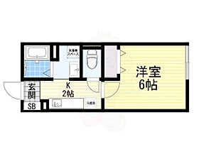 大阪府堺市堺区中向陽町１丁2番15号（賃貸アパート1K・1階・23.37㎡） その2