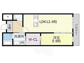 大阪府高石市高師浜３丁目（賃貸マンション1LDK・3階・45.70㎡） その2