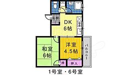 山本マンション 4階/406