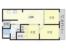 間取図画像 3LDK