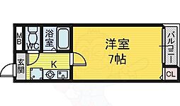 パークレジデンス 1Kの間取図画像