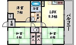 サンライズ中百舌鳥 4階/-