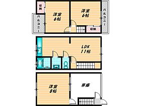 衣摺3丁目貸家  ｜ 大阪府東大阪市衣摺3丁目（賃貸一戸建3LDK・1階・73.98㎡） その2