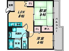 サンパレス  ｜ 大阪府大阪市鶴見区横堤3丁目1-54（賃貸マンション2LDK・3階・51.00㎡） その2