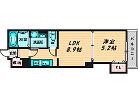 ラモーナ諸福I  ｜ 大阪府大東市諸福3丁目5-14（賃貸アパート1LDK・3階・33.00㎡） その2