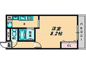 アバンセ八戸ノ里  ｜ 大阪府東大阪市下小阪5丁目1-11（賃貸マンション1K・6階・24.00㎡） その2