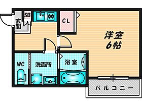 Gracias court荒本（グラシアスコート荒本）  ｜ 大阪府東大阪市荒本2丁目3-6（賃貸アパート1K・3階・20.76㎡） その2