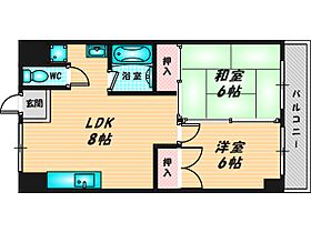 TSUJIHANAビルディング  ｜ 大阪府東大阪市川俣3丁目1-30（賃貸マンション2LDK・5階・47.00㎡） その2