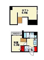 ソフィアHJ　II 201 ｜ 福岡県北九州市戸畑区三六町15-14（賃貸アパート1K・2階・22.04㎡） その2