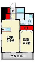 ベーシックビルディング 八幡 901 ｜ 福岡県北九州市八幡東区中央２丁目16-13（賃貸マンション1LDK・9階・35.00㎡） その2