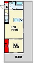 アトレ千防 102 ｜ 福岡県北九州市戸畑区千防３丁目23-11（賃貸アパート1LDK・1階・36.92㎡） その2