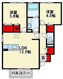 サニーヒルズ迫田 1階