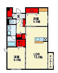 シャーメゾン華みずき 1階
