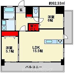 北九州都市モノレール小倉線 香春口三萩野駅 徒歩18分