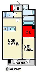 JR日豊本線 南小倉駅 徒歩4分 2階/-