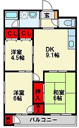 タツノ福柳木ハイツ 5階/502