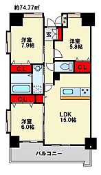 JR鹿児島本線 西小倉駅 徒歩15分