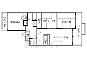 京都府京都市北区西賀茂鹿ノ下町（賃貸マンション3LDK・2階・63.00㎡） その2