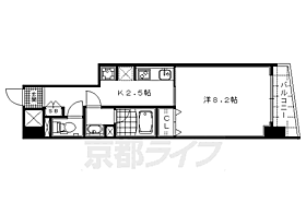 京都府京都市右京区西京極南大入町（賃貸マンション1K・4階・27.94㎡） その2