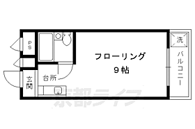 新町シャルム春奈 207 ｜ 京都府京都市上京区裏風呂町（賃貸マンション1R・2階・18.40㎡） その2