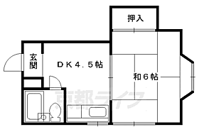 バンブーハイツ 201 ｜ 京都府京都市東山区今熊野南日吉町（賃貸アパート1DK・2階・24.63㎡） その2