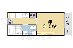 京都府京都市下京区西七条南月読町（賃貸マンション1K・2階・17.24㎡） その2