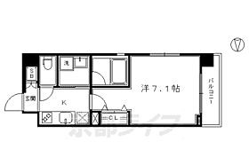 ベラジオ京都烏丸十条II 205 ｜ 京都府京都市南区上鳥羽苗代町（賃貸マンション1K・2階・24.18㎡） その2