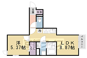 京都府京都市伏見区奈良屋町（賃貸アパート1LDK・2階・35.27㎡） その2