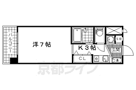 ウエスティン安朱 502 ｜ 京都府京都市山科区安朱南屋敷町（賃貸マンション1K・5階・21.00㎡） その2