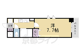 ＣＭＭクリステート京都 201 ｜ 京都府京都市南区東九条西山王町（賃貸マンション1K・2階・22.80㎡） その2