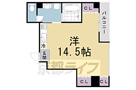 京都府京都市中京区西ノ京小堀町（賃貸マンション1R・2階・37.50㎡） その2