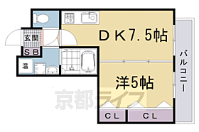 京都府京都市中京区西ノ京南壺井町（賃貸マンション1DK・2階・30.20㎡） その2